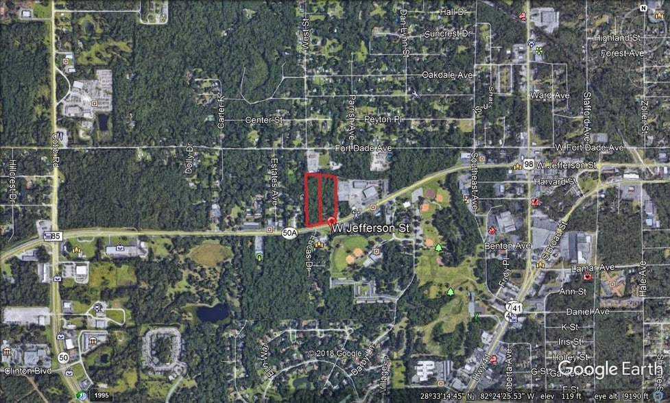 0 W Jefferson St, Brooksville, FL for sale - Aerial - Image 2 of 5