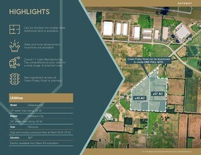 US 42 & Owen-Fraley, Delaware, OH - Aerial  map view