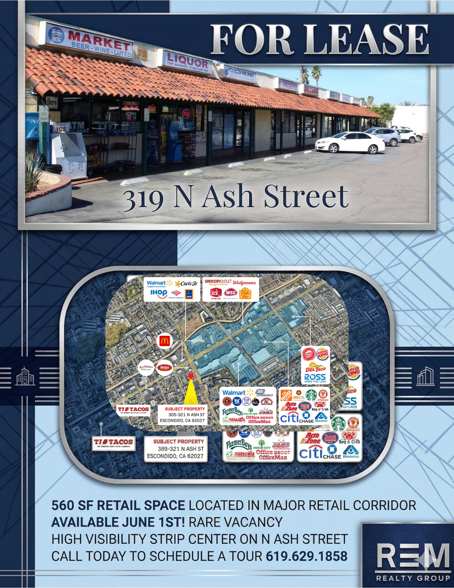 305-321 N Ash St, Escondido, CA for lease Other- Image 1 of 3