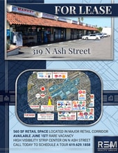 305-321 N Ash St, Escondido, CA for lease Other- Image 1 of 3