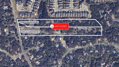 27212-27260 S Glenrose Rd, San Antonio, TX - AERIAL  map view