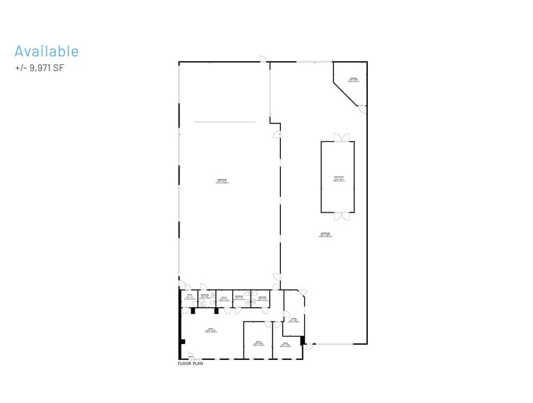8945 Covedale Dr, Charlotte, NC for lease - Floor Plan - Image 3 of 9
