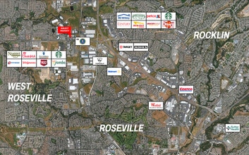 1382 Blue Oaks Blvd, Roseville, CA - Aérien  Vue de la carte - Image1