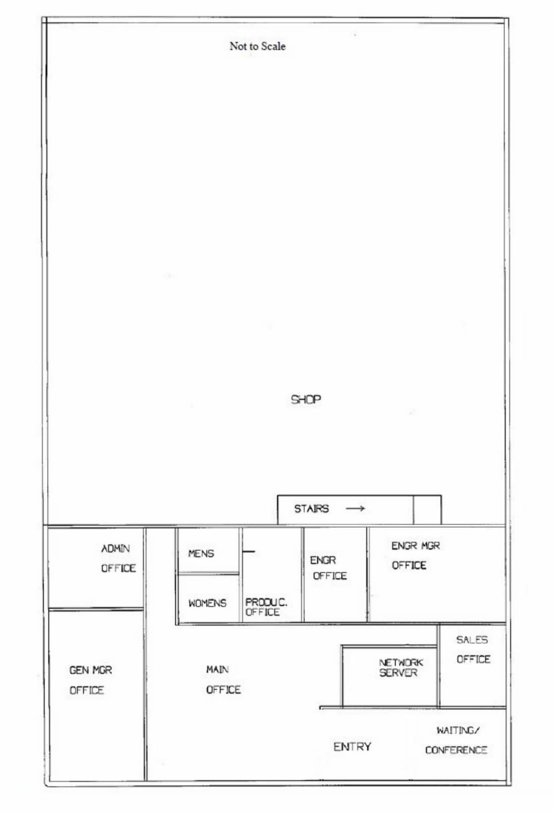 14444 Wicks Blvd, San Leandro, CA for lease Floor Plan- Image 1 of 1