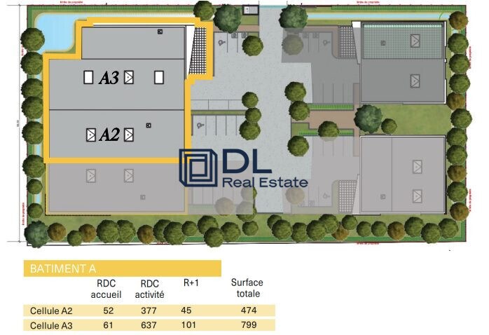 Industrial in Bondoufle for sale - Site Plan - Image 3 of 3