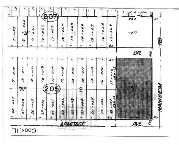 2080 Mannheim Rd, Northlake, IL à vendre - Plan cadastral - Image 3 de 19