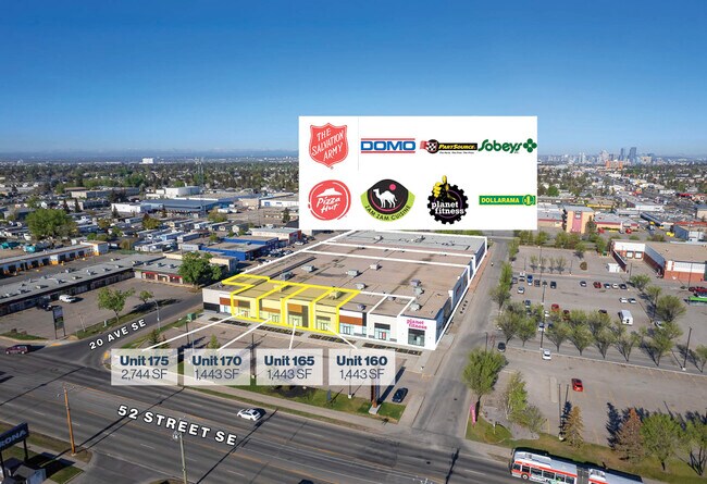 Plus de détails pour 5115 17 Av SE, Calgary, AB - Commerce de détail à louer