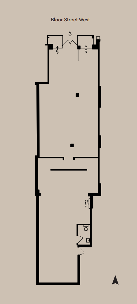 89 Bloor St W, Toronto, ON for lease Floor Plan- Image 1 of 2