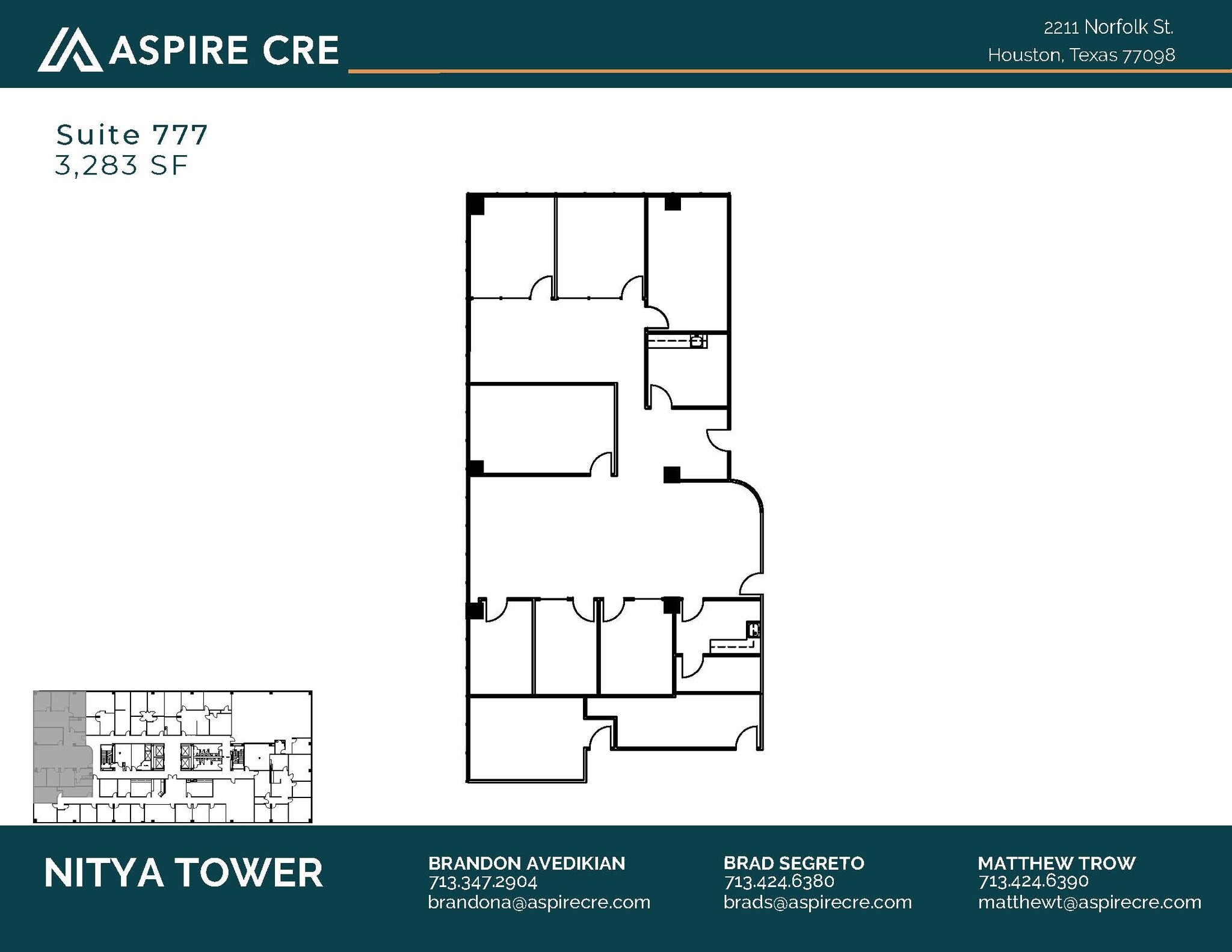 2211 Norfolk St, Houston, TX for lease Interior Photo- Image 1 of 1