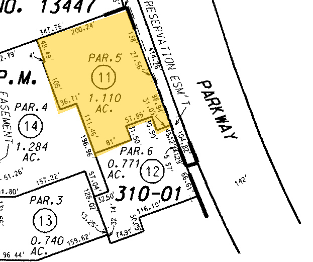 30222 Esperanza, Rancho Santa Margarita, CA for lease - Plat Map - Image 2 of 7