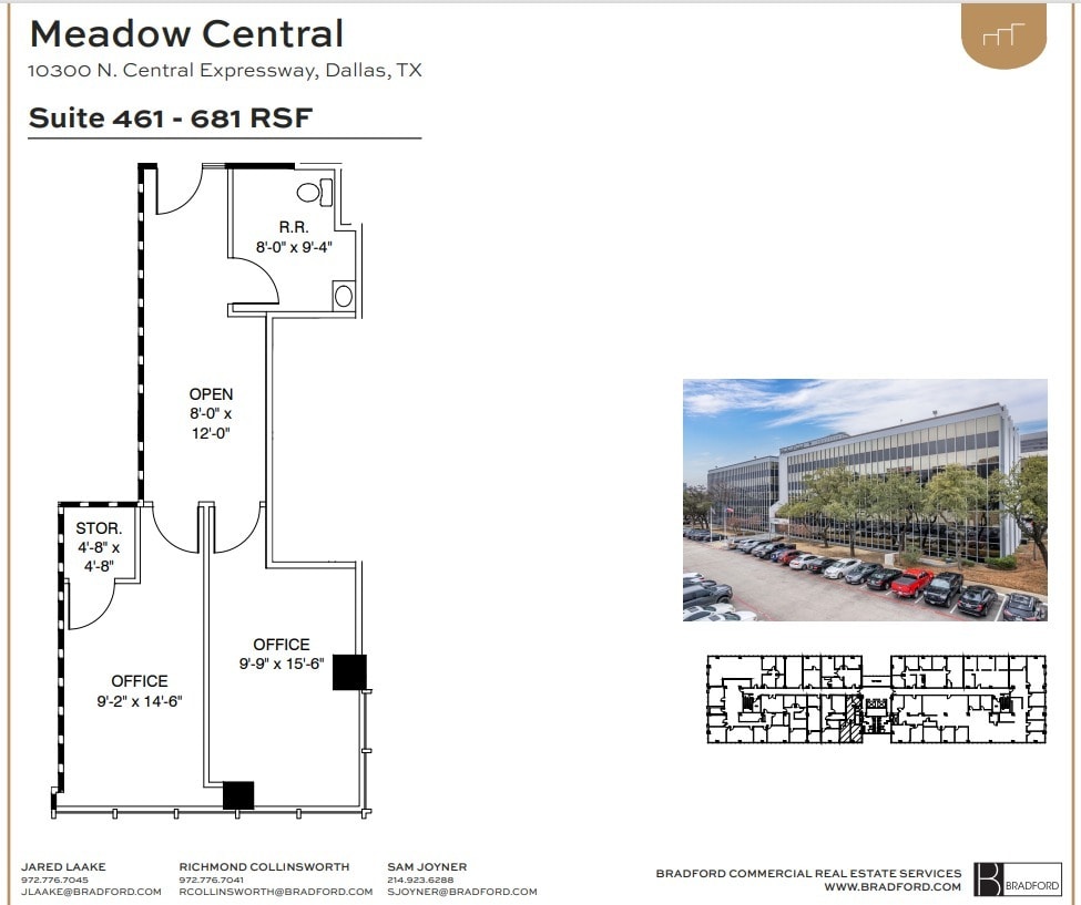 10300 N Central Expy, Dallas, TX for lease Floor Plan- Image 1 of 2