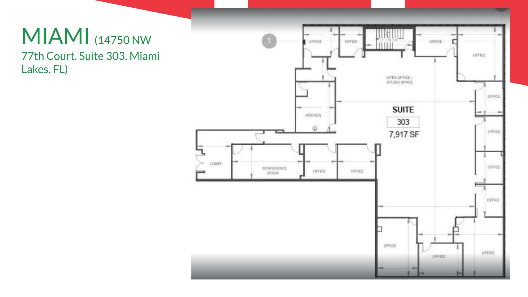 14750 NW 77th Ct, Miami Lakes, FL for lease Site Plan- Image 1 of 1