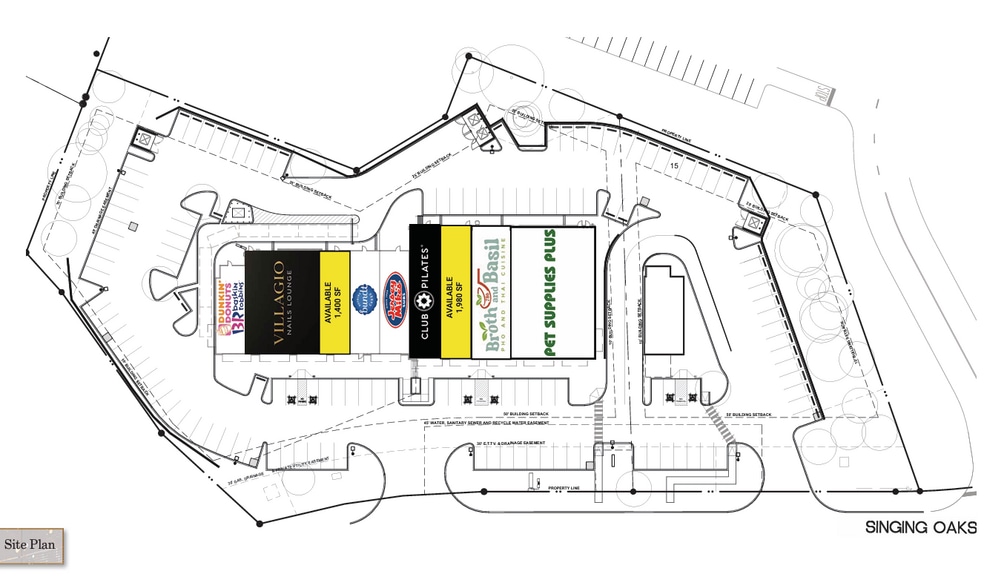 281 Singing Oaks, Spring Branch, TX à louer - Plan de site - Image 2 de 3