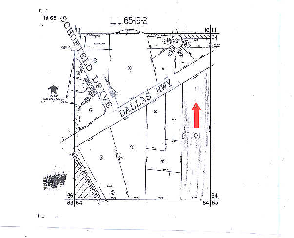 5041 Dallas Hwy, Powder Springs, GA à vendre - Plan cadastral - Image 2 de 27