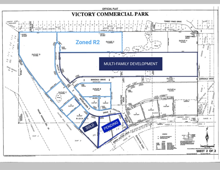 US Highway 14 & Victory Drive, Mankato, MN for sale - Plat Map - Image 2 of 20