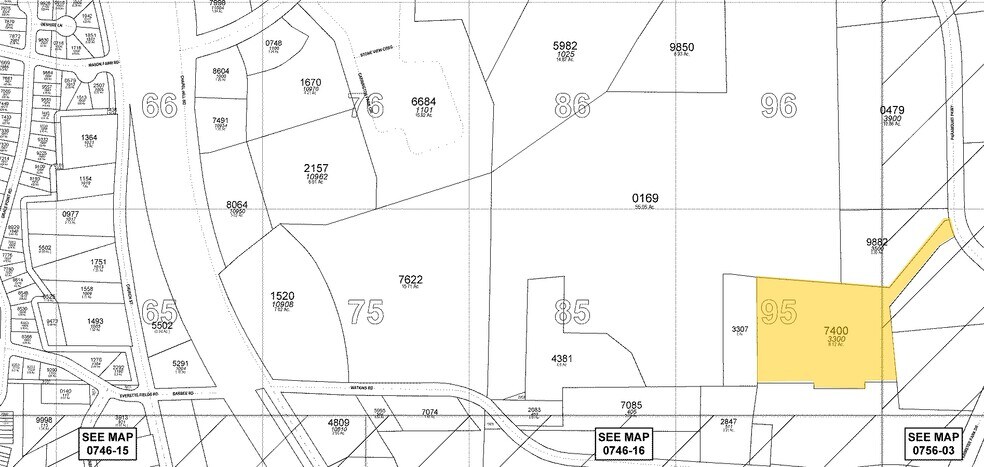 3300 Paramount Pky, Morrisville, NC à louer - Plan cadastral - Image 2 de 7