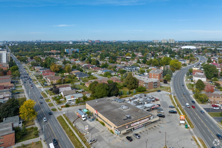 468-480 Danforth Rd, Toronto, ON for lease - Aerial - Image 3 of 3