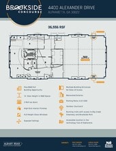 4300 Alexander Dr, Alpharetta, GA à louer Plan d’étage- Image 1 de 1