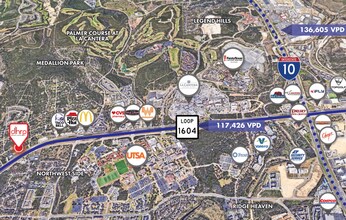 7527 N Loop 1604 Hwy W, San Antonio, TX - AÉRIEN  Vue de la carte - Image1