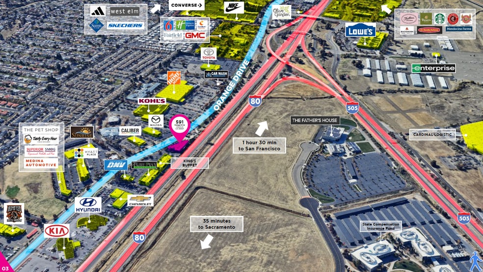 591 Orange Dr, Vacaville, CA for lease - Building Photo - Image 3 of 11