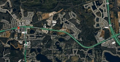 13224 FL-54 Hwy, Odessa, FL - Aerial map view
