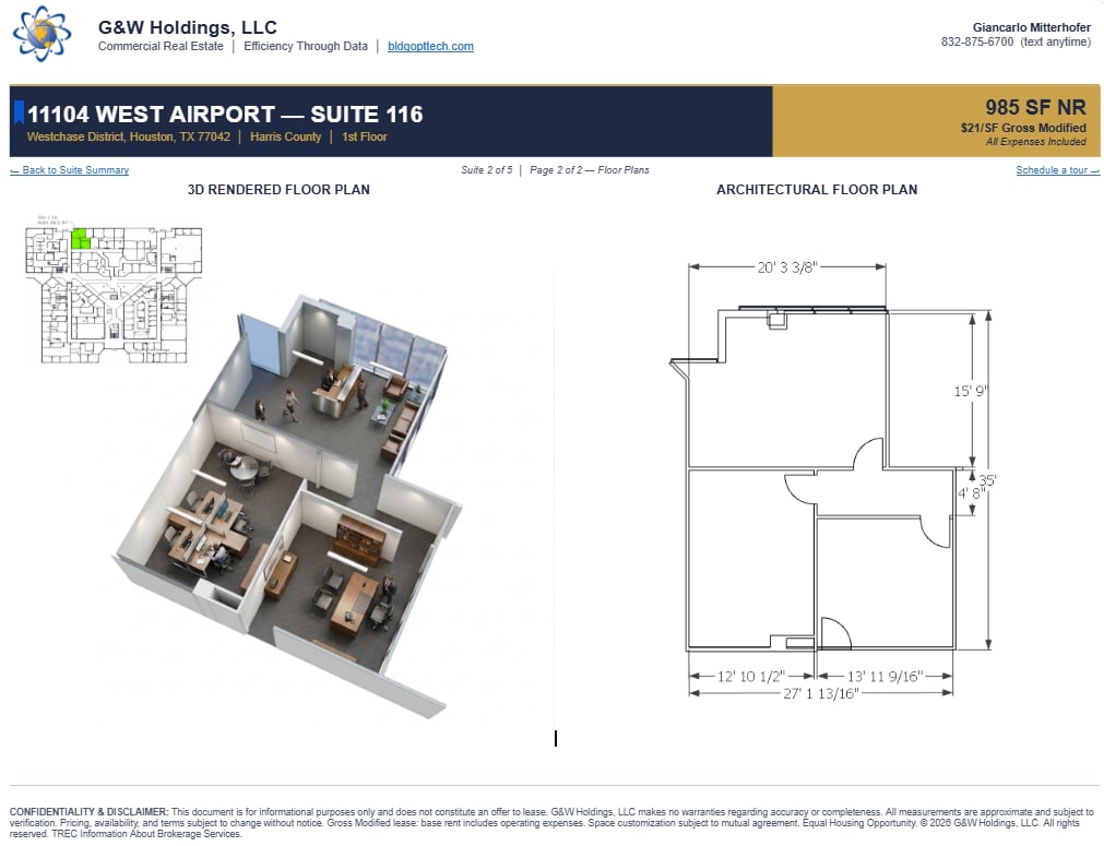 11104 W Airport Blvd, Stafford, TX for lease Interior Photo- Image 1 of 1