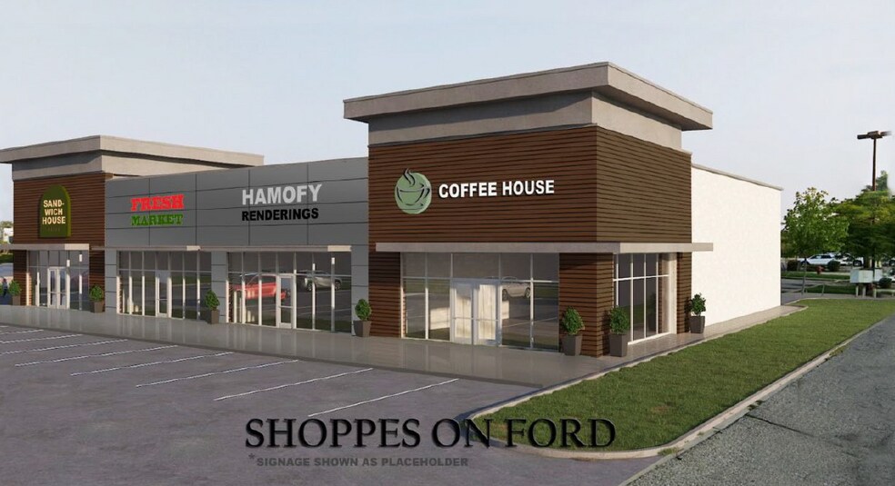 41900 Ford Rd, Canton, MI à louer - Photo du bâtiment - Image 1 de 2