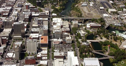 600 W Main Ave, Spokane, WA - aerial  map view - Image1