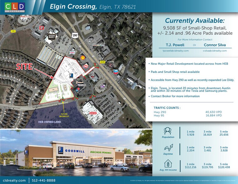 910 Lee Dildy Blvd, Elgin, TX for lease - Building Photo - Image 1 of 1