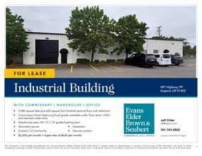 497 Highway 99 N, Eugene, OR for lease Interior Photo- Image 2 of 6