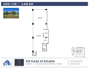 1301 Solana Blvd, Westlake, TX à louer Plan d’étage- Image 1 de 1