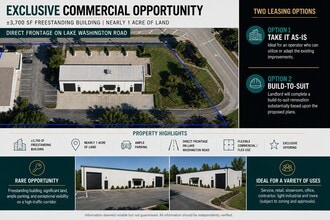 1291 Lake Washington Rd, Melbourne, FL for lease Aerial- Image 1 of 1