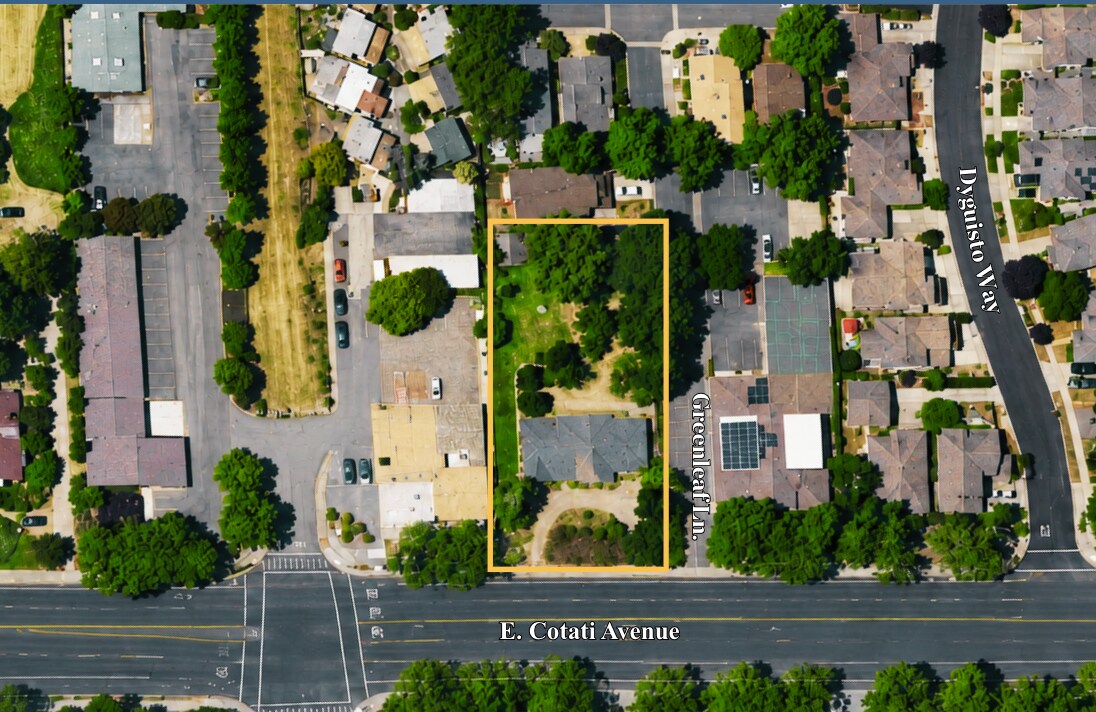 501 E Cotati Ave, Cotati, CA à vendre Aérien- Image 1 de 5