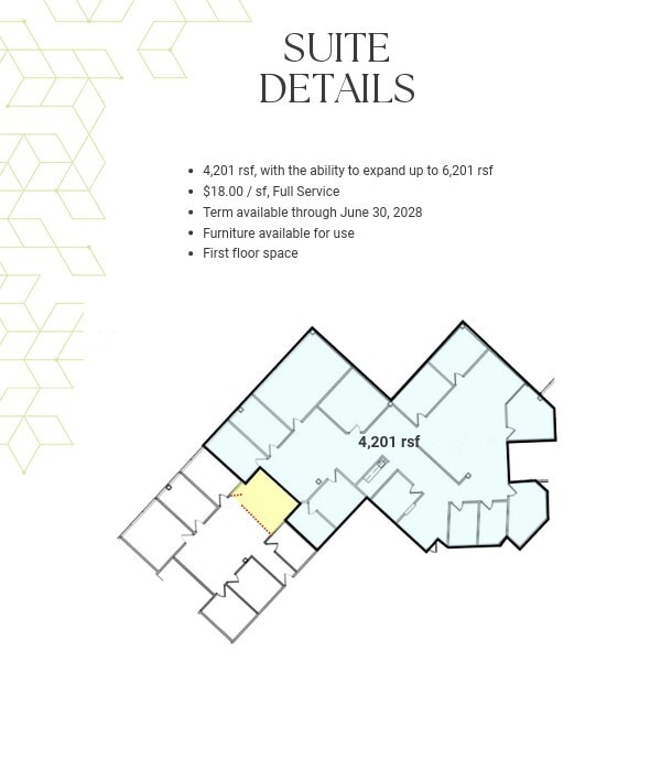 4198 Cox Rd, Glen Allen, VA for lease Floor Plan- Image 1 of 1