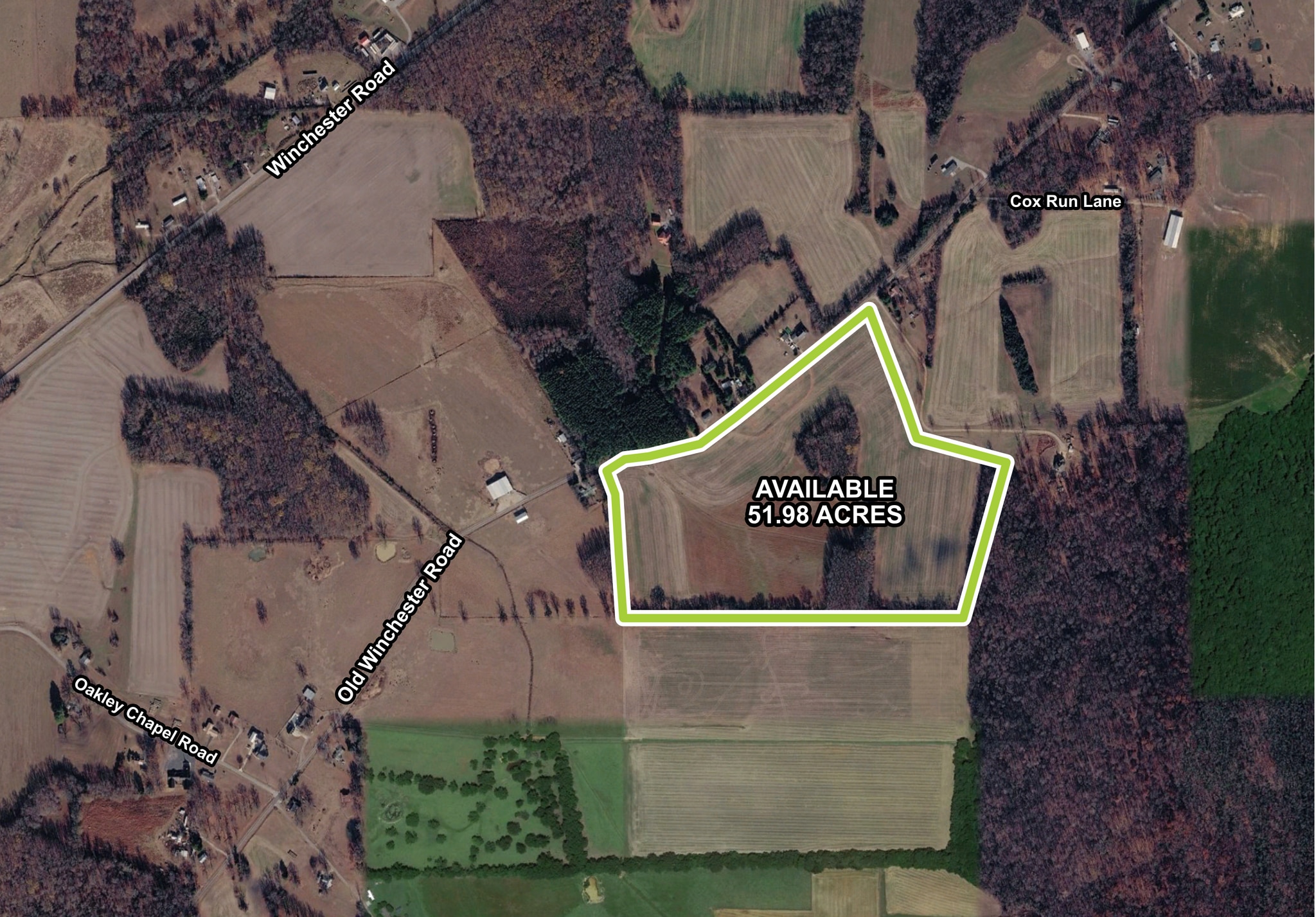 Old Winchester Road near Cox Run Lane, New Market, AL for sale Primary Photo- Image 1 of 2