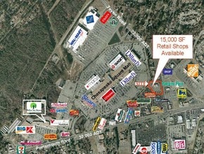 4105-4109 Chesapeake Square Blvd, Chesapeake, VA - Aerial map view