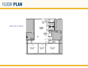 7801 York Rd, Towson, MD à louer Plan d  tage- Image 1 de 1