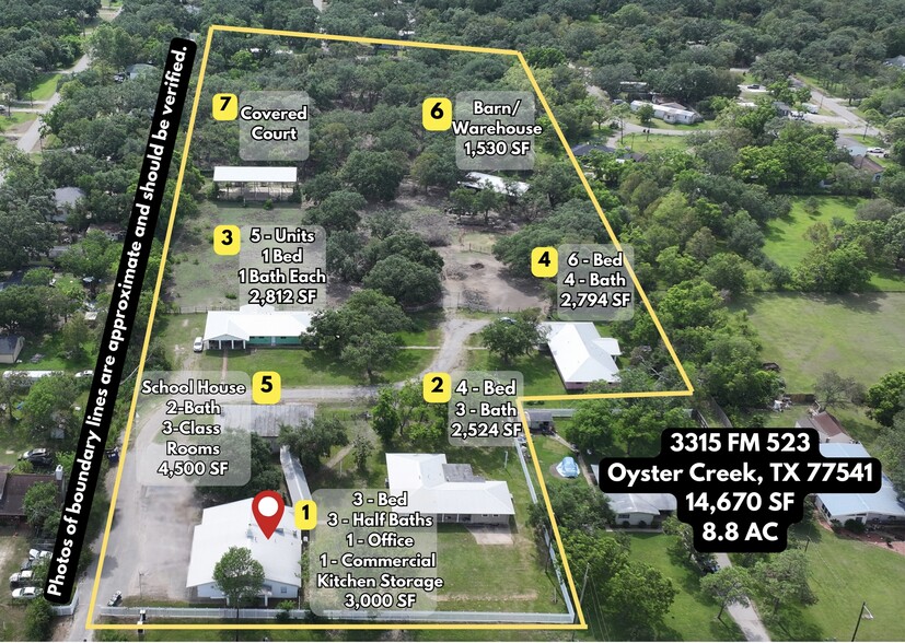 3315 Fm 523 Rd, Oyster Creek, TX for sale - Building Photo - Image 1 of 50