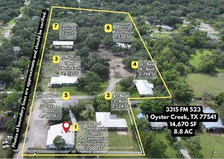 Plus de détails pour 3315 Fm 523 Rd, Oyster Creek, TX - Spécialité à vendre