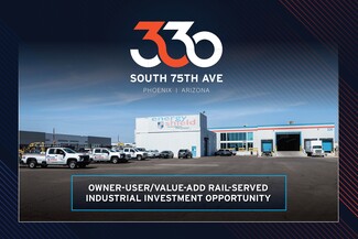 Plus de détails pour 330 S 75th Ave, Phoenix, AZ - Industriel à vendre