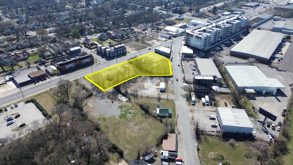 1018 Dickerson Pike, Nashville, TN for sale - Aerial - Image 3 of 4