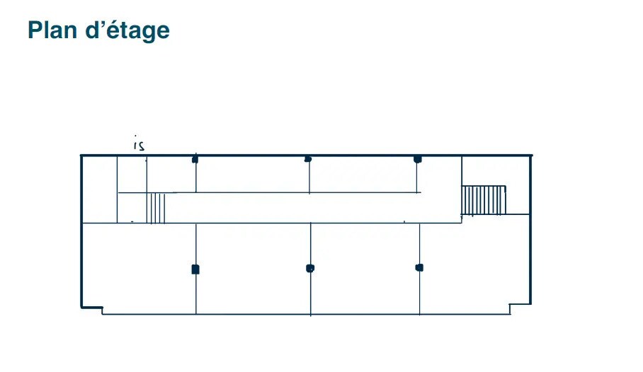 Office in Paris for sale - Floor Plan - Image 2 of 3