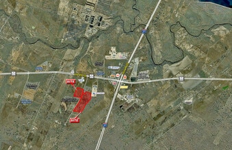 Gus McCrae ln, San Antonio, TX - AERIAL map view