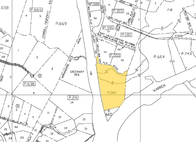 Gilroy Rd, Hunt Valley, MD for lease - Plat Map - Image 2 of 2