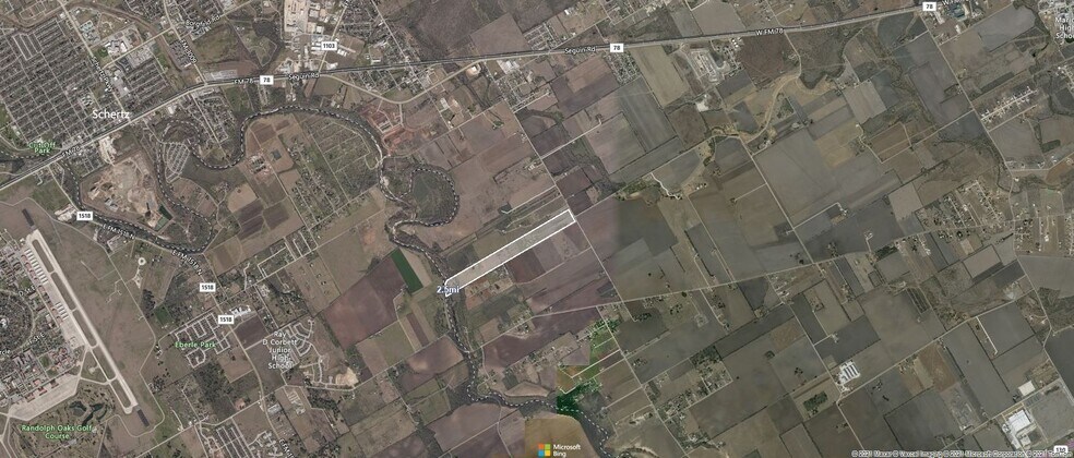 1392 HAECKERVILLE Rd, Cibolo, TX à vendre - Aérien - Image 2 de 2