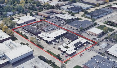 310-340 Melvin, Northbrook, IL - AERIAL  map view