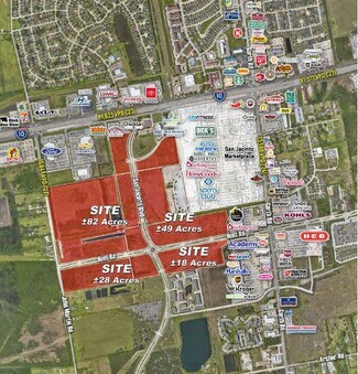 Plus de détails pour 0 SWQ of I-10 & Garth Blvd, Baytown, TX - Terrain à vendre