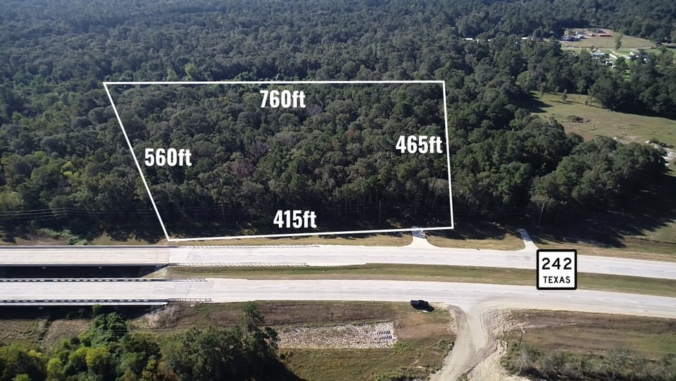 17526 Texas 242, Conroe, TX for sale - Aerial - Image 3 of 4