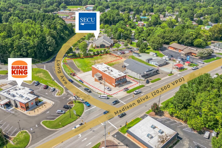 225 S Madison Blvd, Roxboro, NC à vendre - Photo du bâtiment - Image 2 de 22