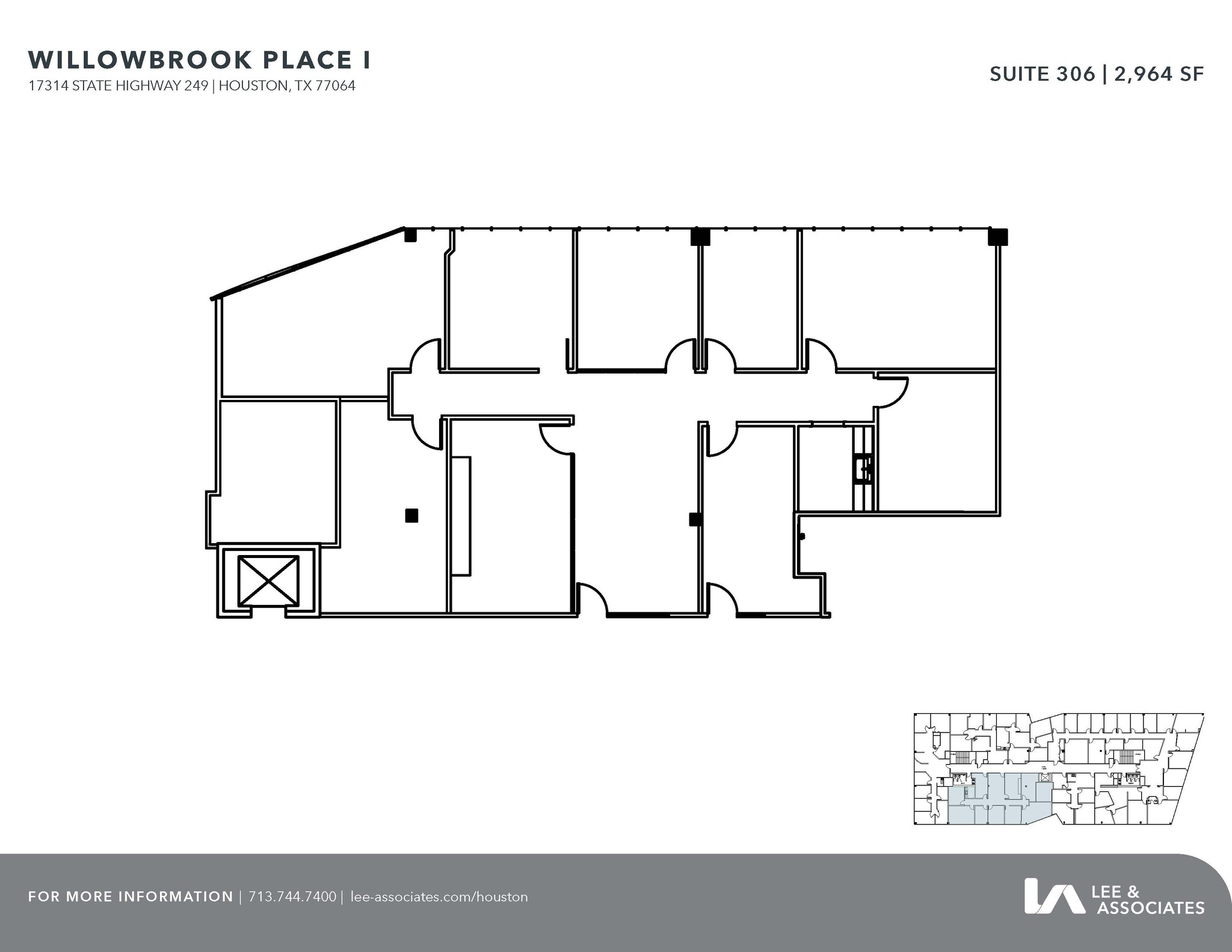 17314 State Highway 249, Houston, TX for lease Floor Plan- Image 1 of 2